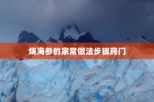 烧海参的家常做法步骤窍门 野生海参怎么烧法？