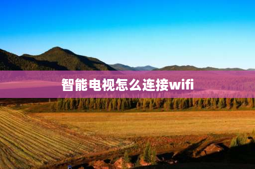 智能电视怎么连接wifi 电视怎么连WIFI？