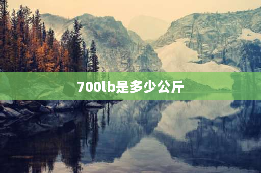 700lb是多少公斤 1200克有多大？