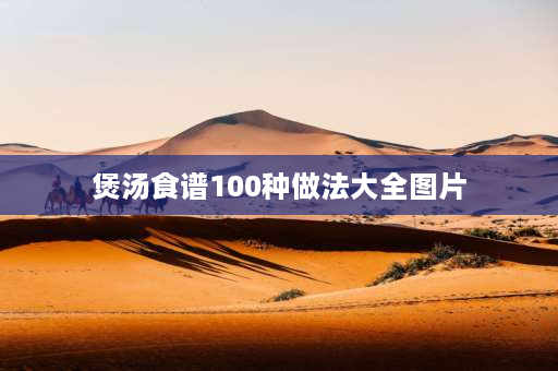 煲汤食谱100种做法大全图片 灵芝孢子粉煲汤的12种做法？