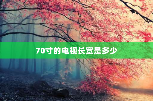 70寸的电视长宽是多少 95寸电视长宽多少？