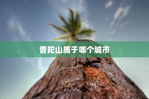 普陀山属于哪个城市 南海普陀山在什么地方？