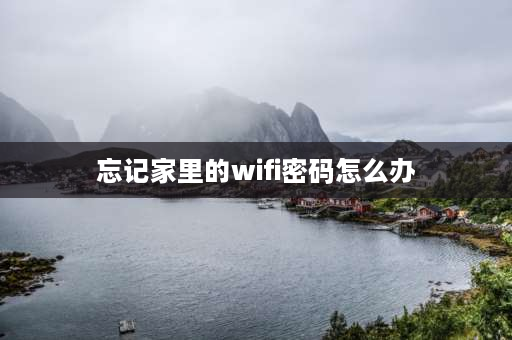 忘记家里的wifi密码怎么办 路由器密码忘记了怎么办最简单？