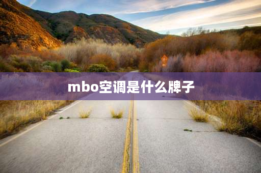 mbo空调是什么牌子 mbo空调省电吗？