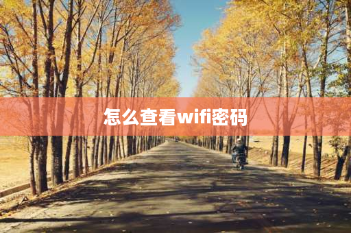 怎么查看wifi密码 找wifi密码的好方法？