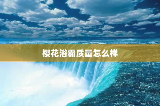 樱花浴霸质量怎么样 樱花金鼎牌浴霸怎么样？