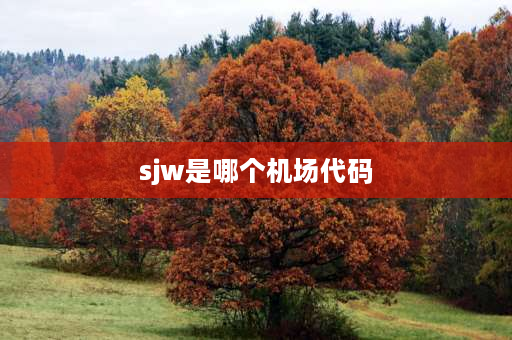 sjw是哪个机场代码 石家庄天上飞机特别多怎么回事？