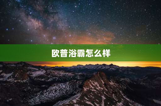 欧普浴霸怎么样 欧普浴霸怎么样？欧普浴霸好吗？