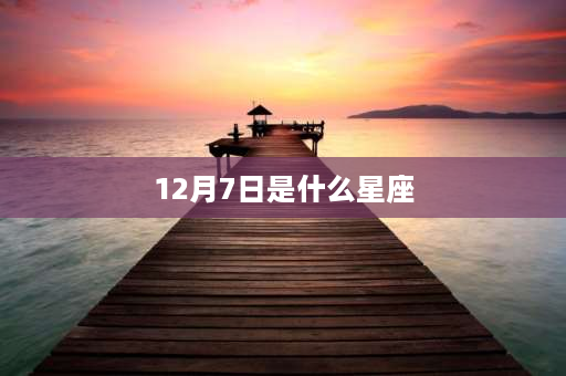 12月7日是什么星座 07年12月24日什么星座？