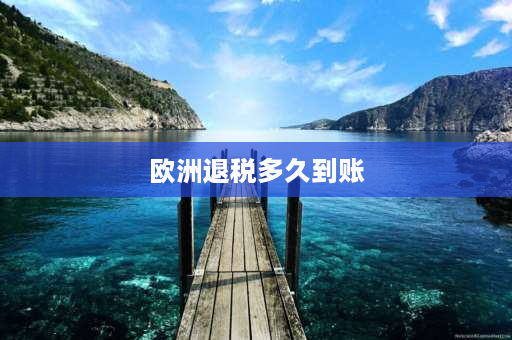 欧洲退税多久到账 国外购物退税到信用卡里,退税公司要收手续费吗？收费比例是多少？