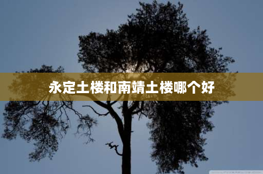 永定土楼和南靖土楼哪个好 福建的华安土楼好还是南靖土楼好？