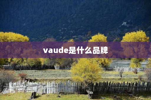 vaude是什么品牌 vaude是什么品牌的服装及产地？