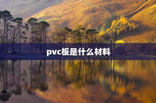 pvc板是什么材料 什么是PVC板和KT板？