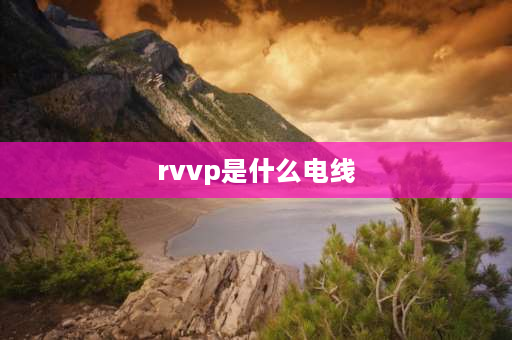 rvvp是什么电线 rvvp是电缆还是电线,怎么办？