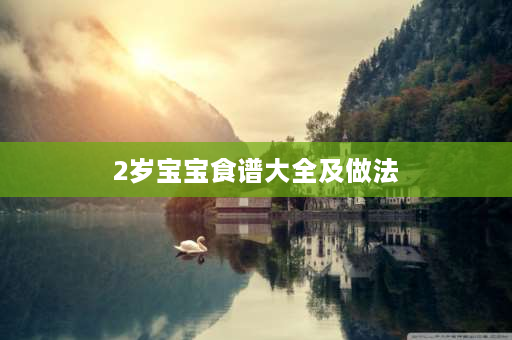 2岁宝宝食谱大全及做法 2岁宝宝简单营养一日三餐家常做法？