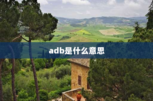 adb是什么意思 什么是ADB模式？