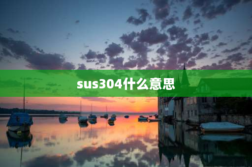 sus304什么意思 sus 304什么材质？