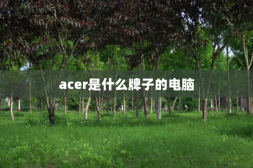 acer是什么牌子的电脑 acer是什么牌子的电脑？