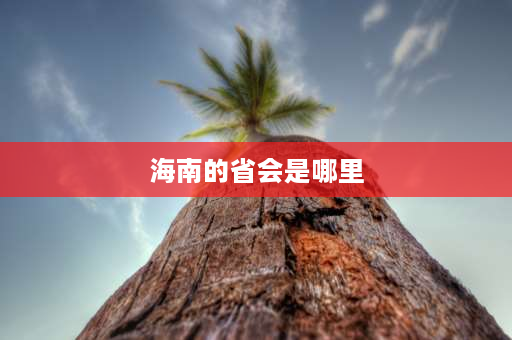 海南的省会是哪里 海南省的的省会是哪里？