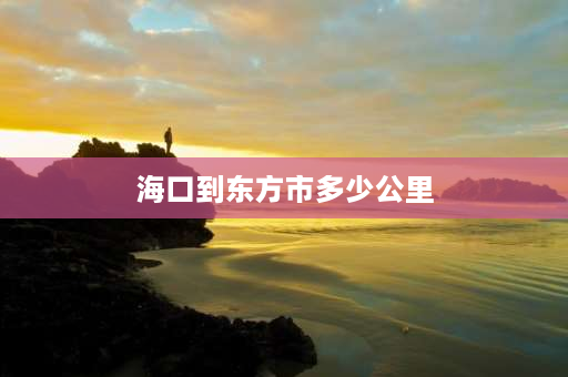 海口到东方市多少公里 中海油海南东方石化距市区多远？