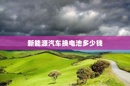 新能源汽车换电池多少钱 一般新能源汽车全部换齐电池要几多钱？