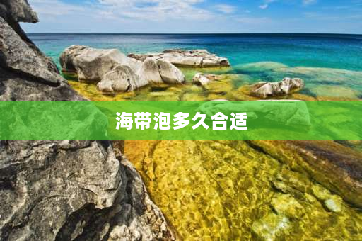 海带泡多久合适 海带可以泡两天吗？