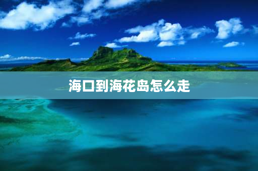 海口到海花岛怎么走 海花岛去海口怎么去？