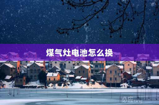 煤气灶电池怎么换 燃气灶的电池怎么换？