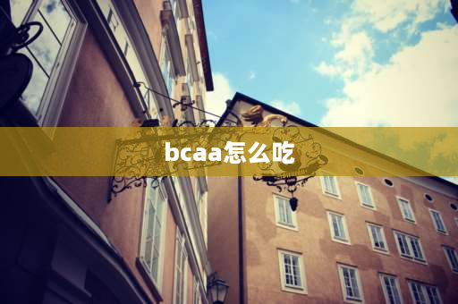 bcaa怎么吃 bcaa支链氨基酸什么时候喝？