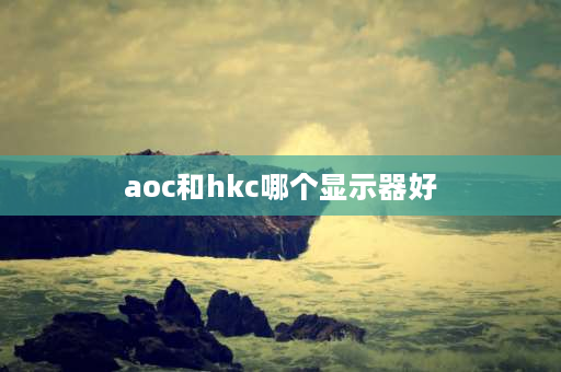 aoc和hkc哪个显示器好 aoc和hkc哪个好？