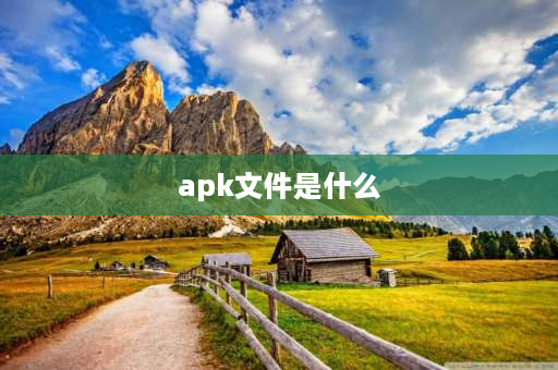 apk文件是什么 apk是什么文件？apk文件怎么打开？