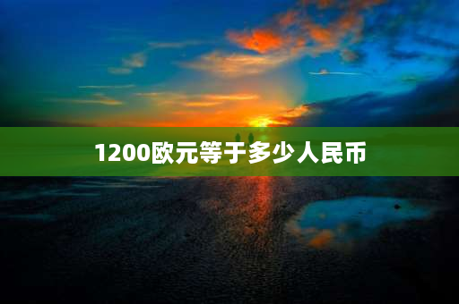 1200欧元等于多少人民币 C罗去皇马转会费多少？