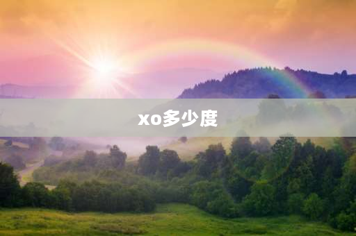 xo多少度 xo酒正确喝法度数？