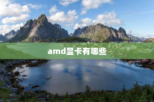 amd显卡有哪些 vray支持的显卡有哪些？